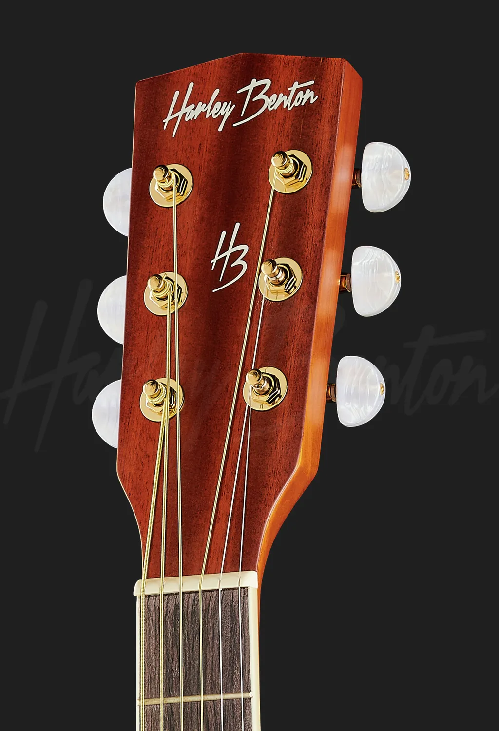 Harley Benton Santos CG-45E Westerngitarre Sunburst