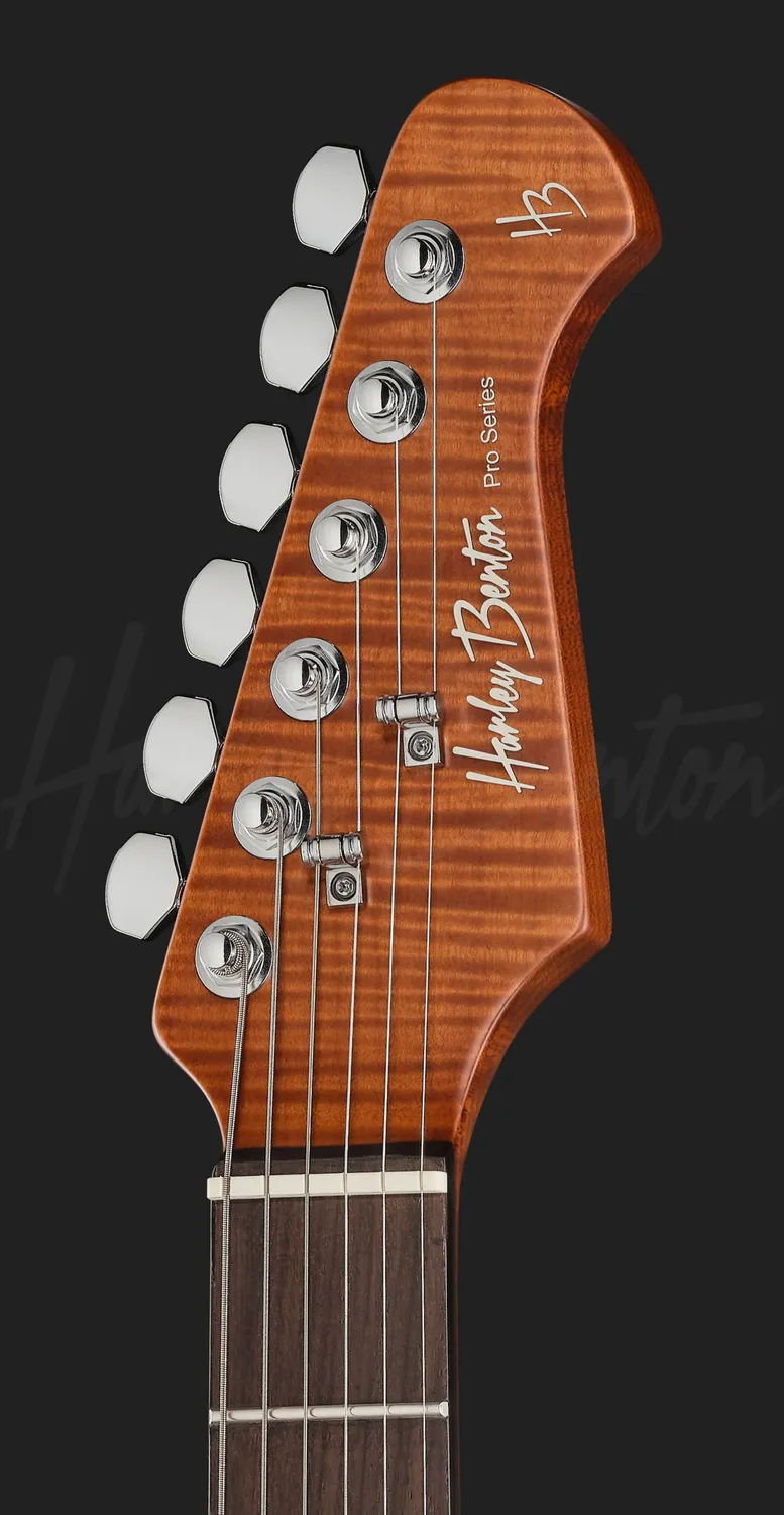 Harley Benton Progressive Fusion-IV E-Gitarre Dusk Glow Palisander