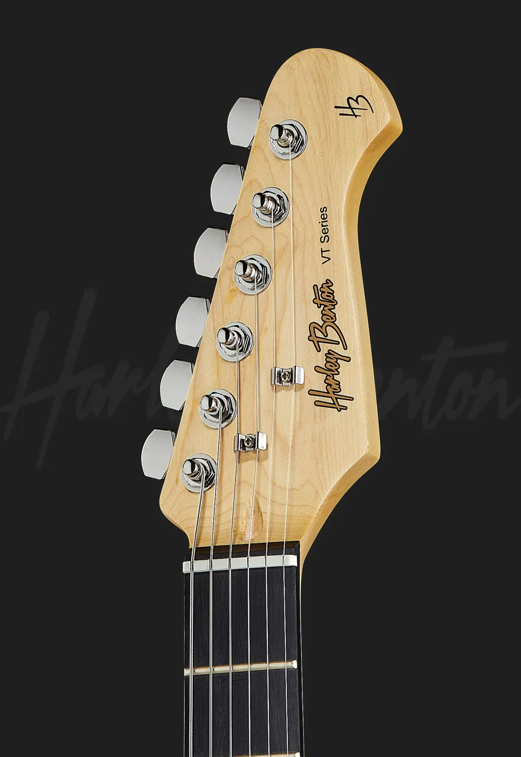 Harley Benton MS-60 E-Gitarre Vintage White Singlecoil