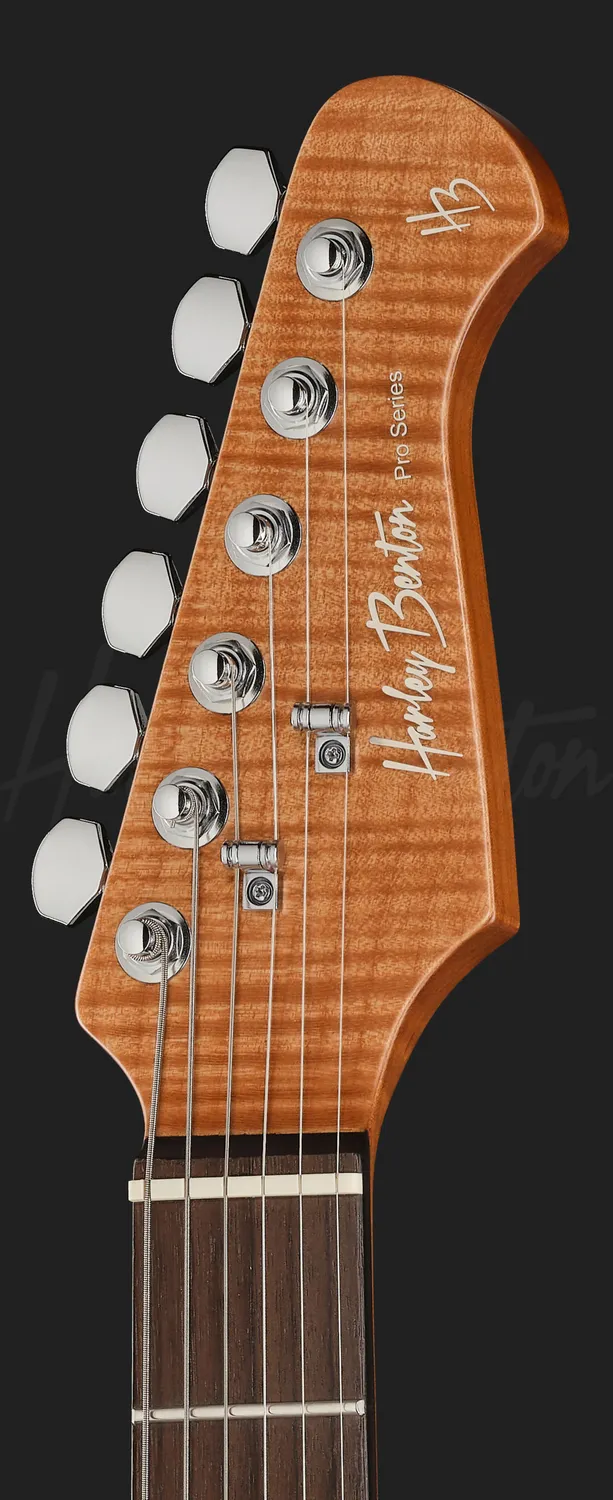 Harley Benton Progressive Fusion-IV HH RW JM E-Gitarre Jade Metallic