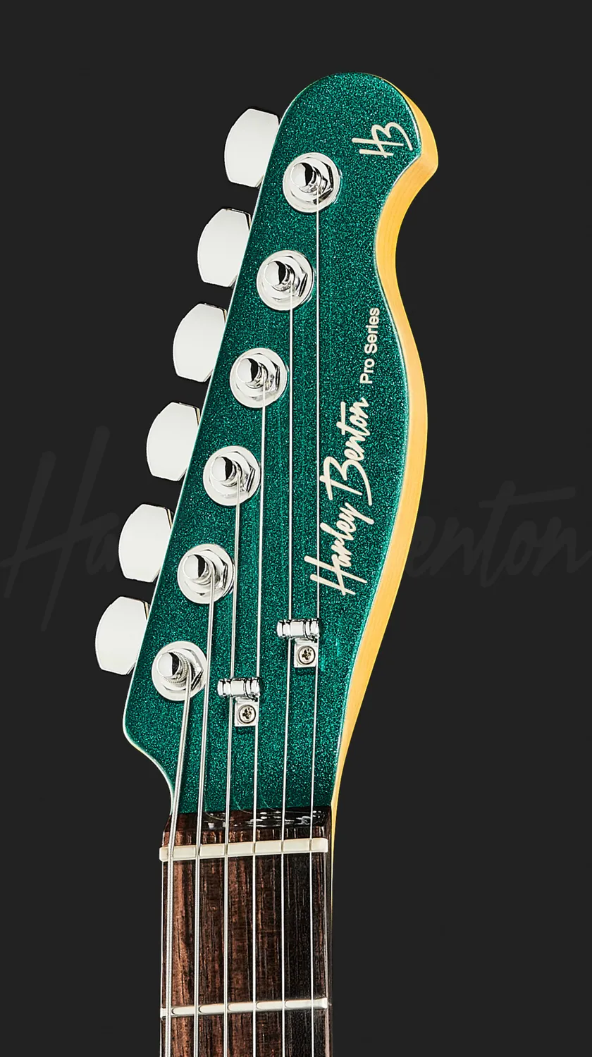 Harley Benton Progressive Fusion-T HH HT E-Gitarre Petrol