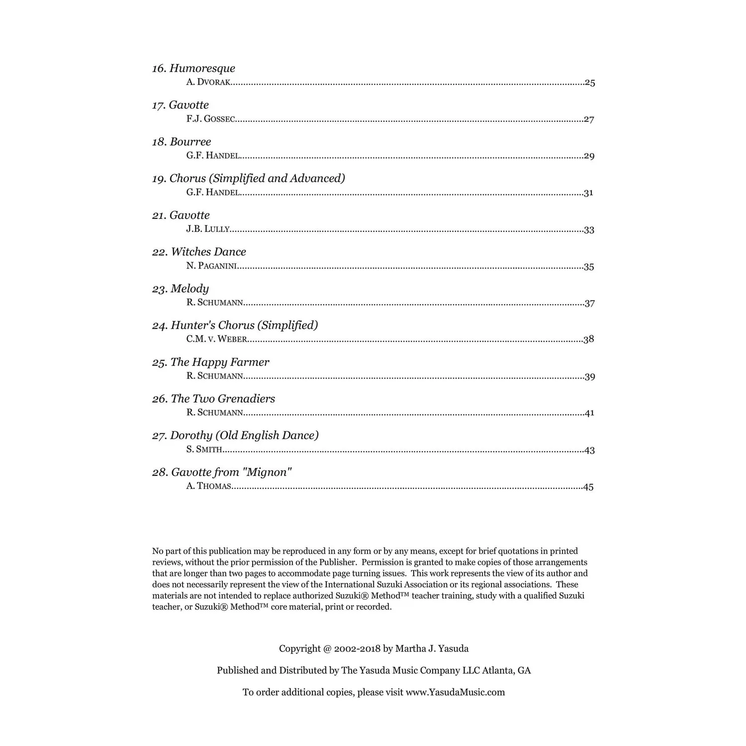 Yasuda Harmonious Melodies Bratsche Cello Noten Download Duo