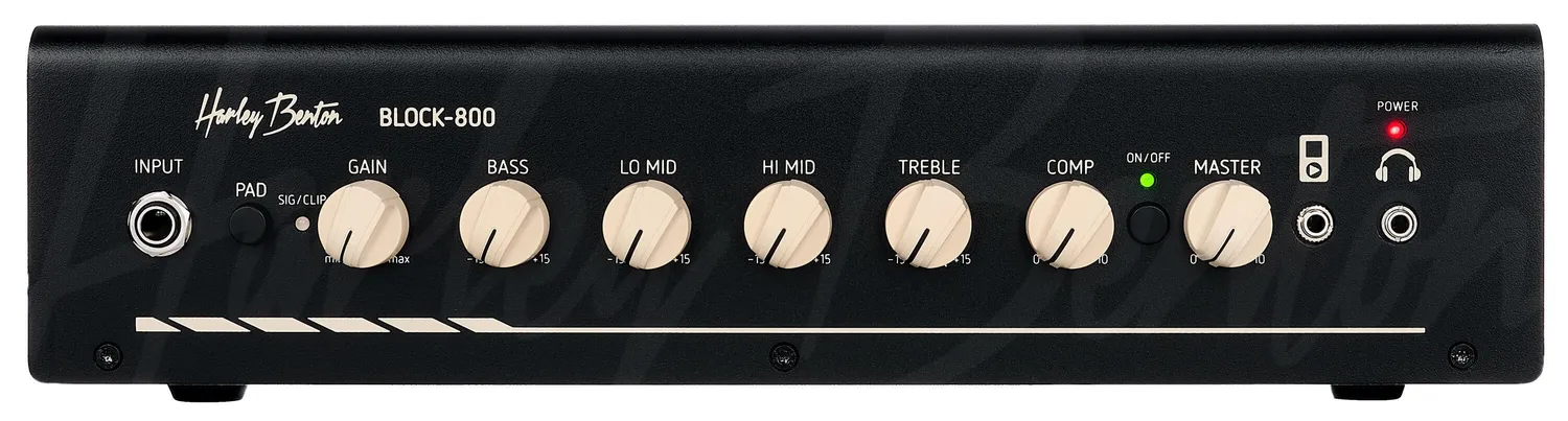 Harley Benton BLOCK-800 Bass Topteil 800 Watt Class-D