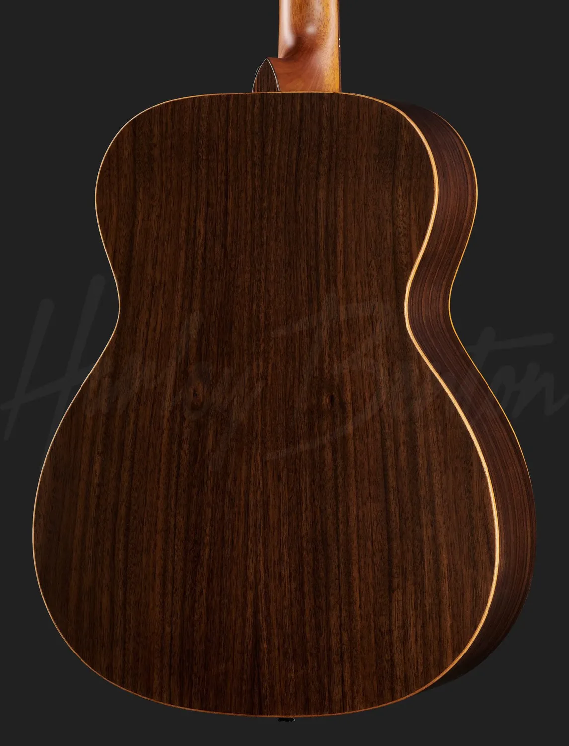 Harley Benton CLO-70ASR Akustikgitarre OM schwarz matt