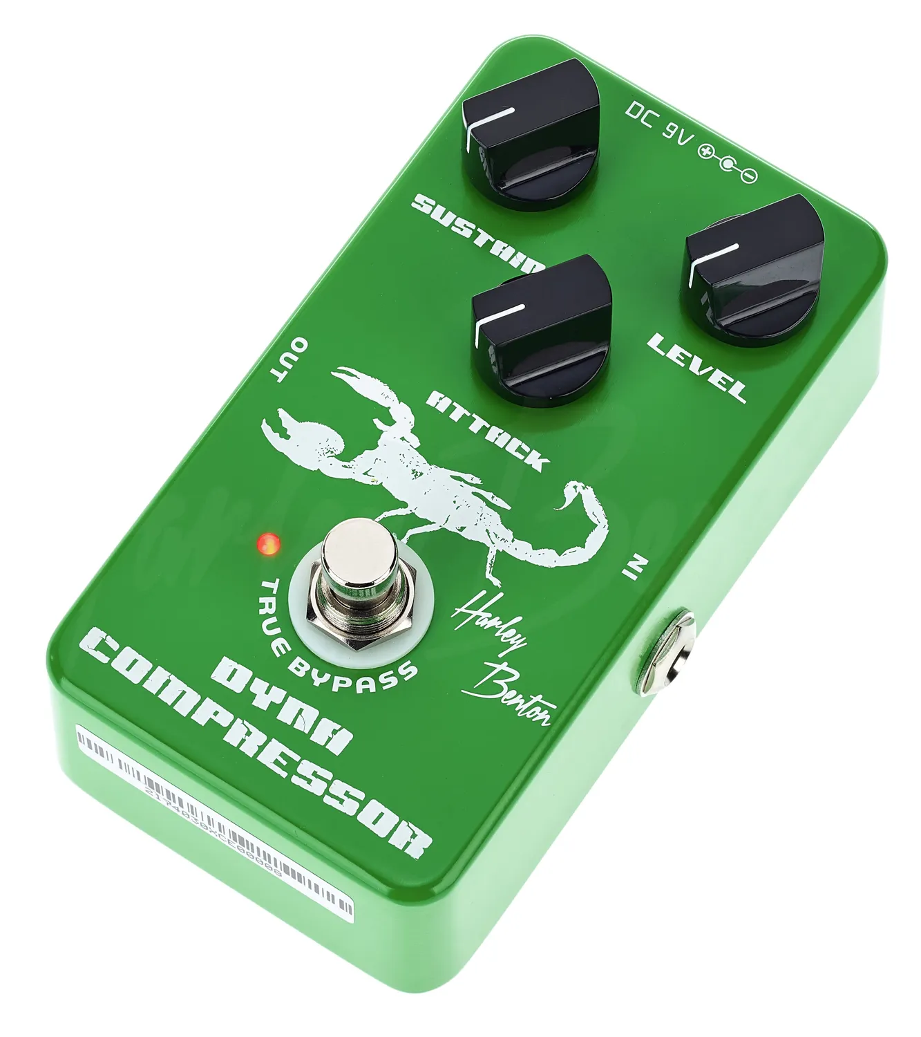 Harley Benton Standard Dynamic Compressor Effektpedal True Bypass