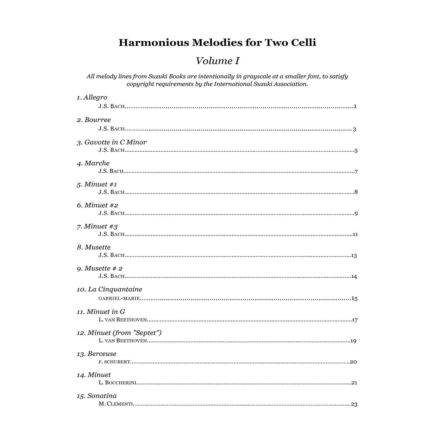 Yasuda Harmonious Melodies 1 Celloduette Download