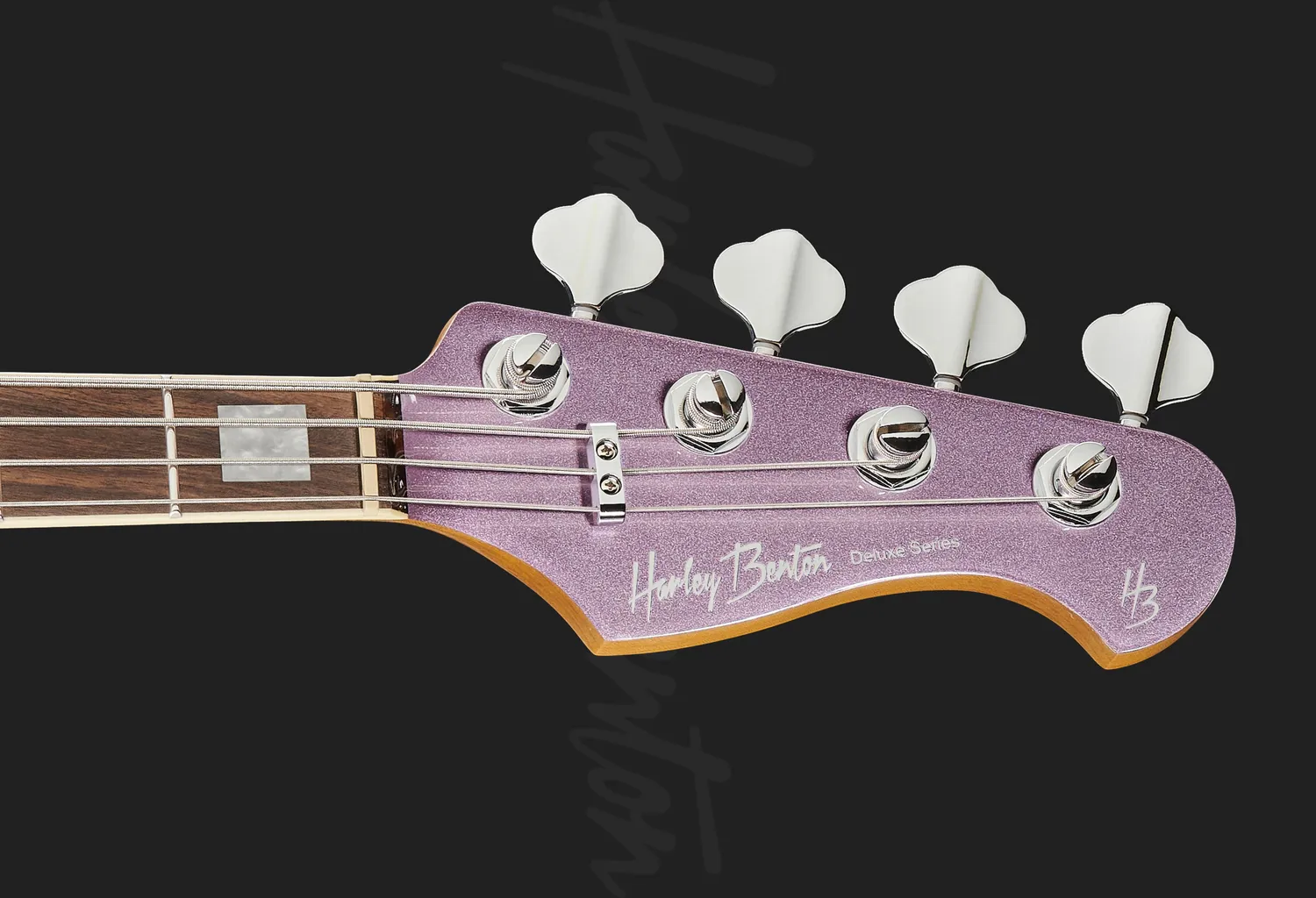 Harley Benton Pro MV-4PJ E-Bass burgundy mist
