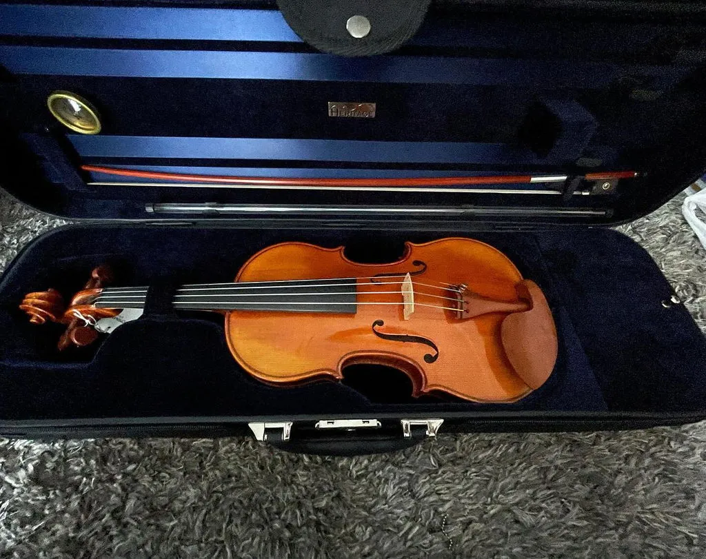 R.A. Meinel Pernambuco Geigenbogen 4/4 Fernambuk
