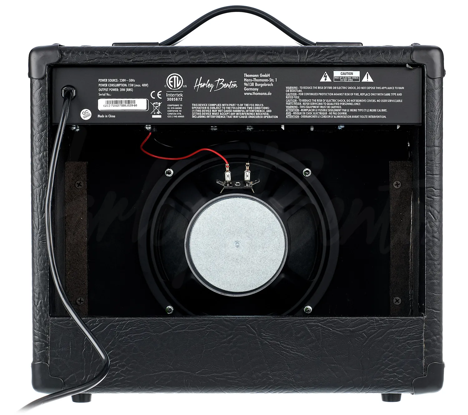 Harley Benton HB-20R Gitarrencombo 20 Watt Reverb