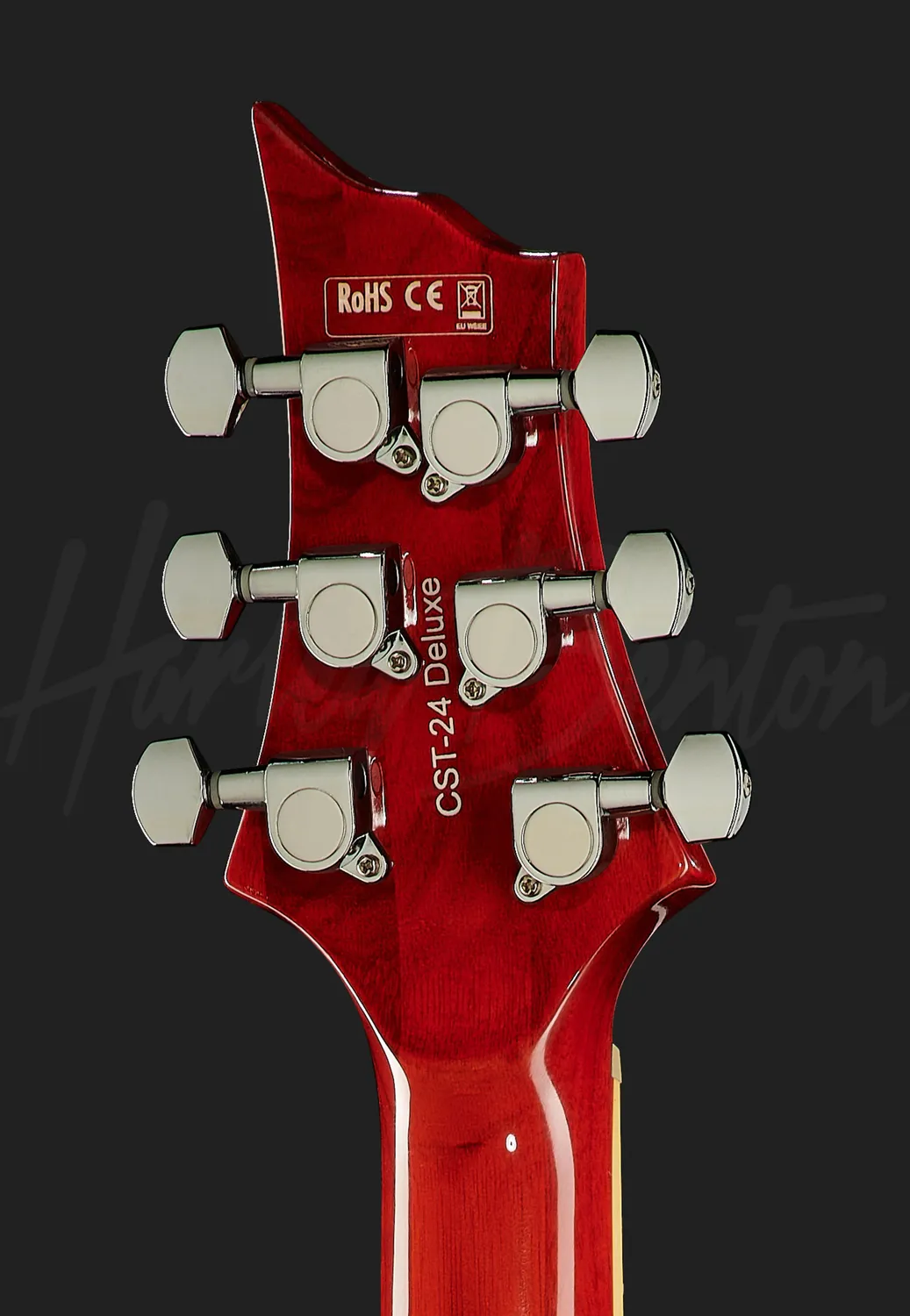 Harley Benton Deluxe Series CST-24T LH Paradise Flame E-Gitarre Tremolo