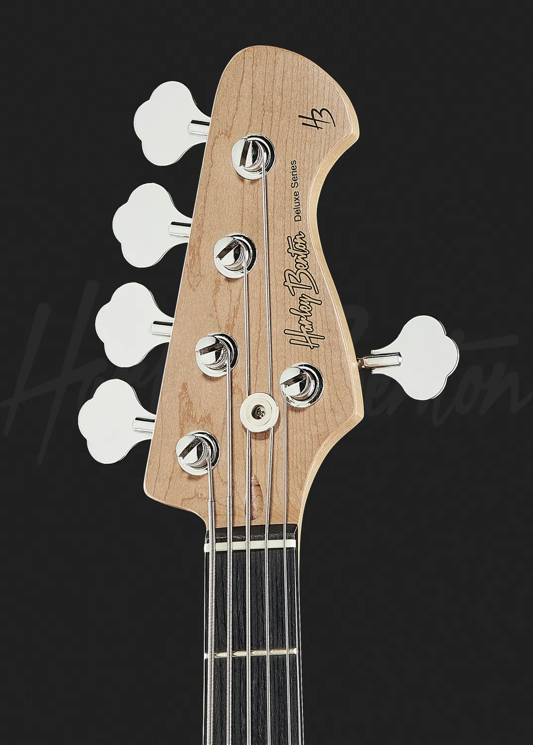 Harley Benton PJ-5 HTR E-Bass Trans Red 5-saitig Split-Coil