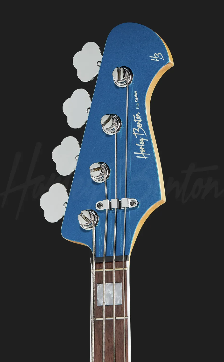 Harley Benton Pro Enhanced MJ-4EB E-Bass Lake Blue