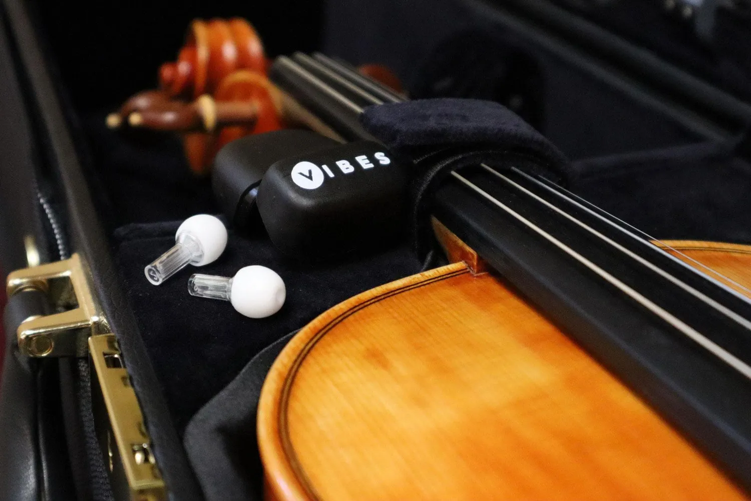 Vibes Hi-Fidelity Ohrstöpsel Gehörschutz 15 dB mit Case
