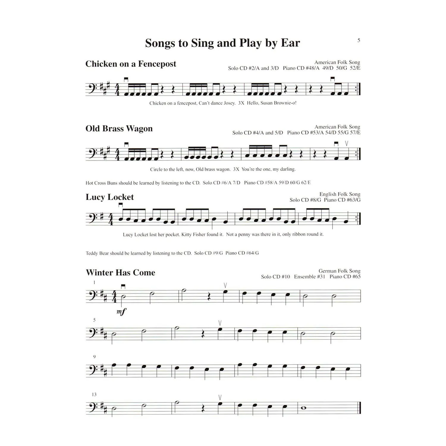 Learning Together Bass-Schule Buch mit CD Anfänger