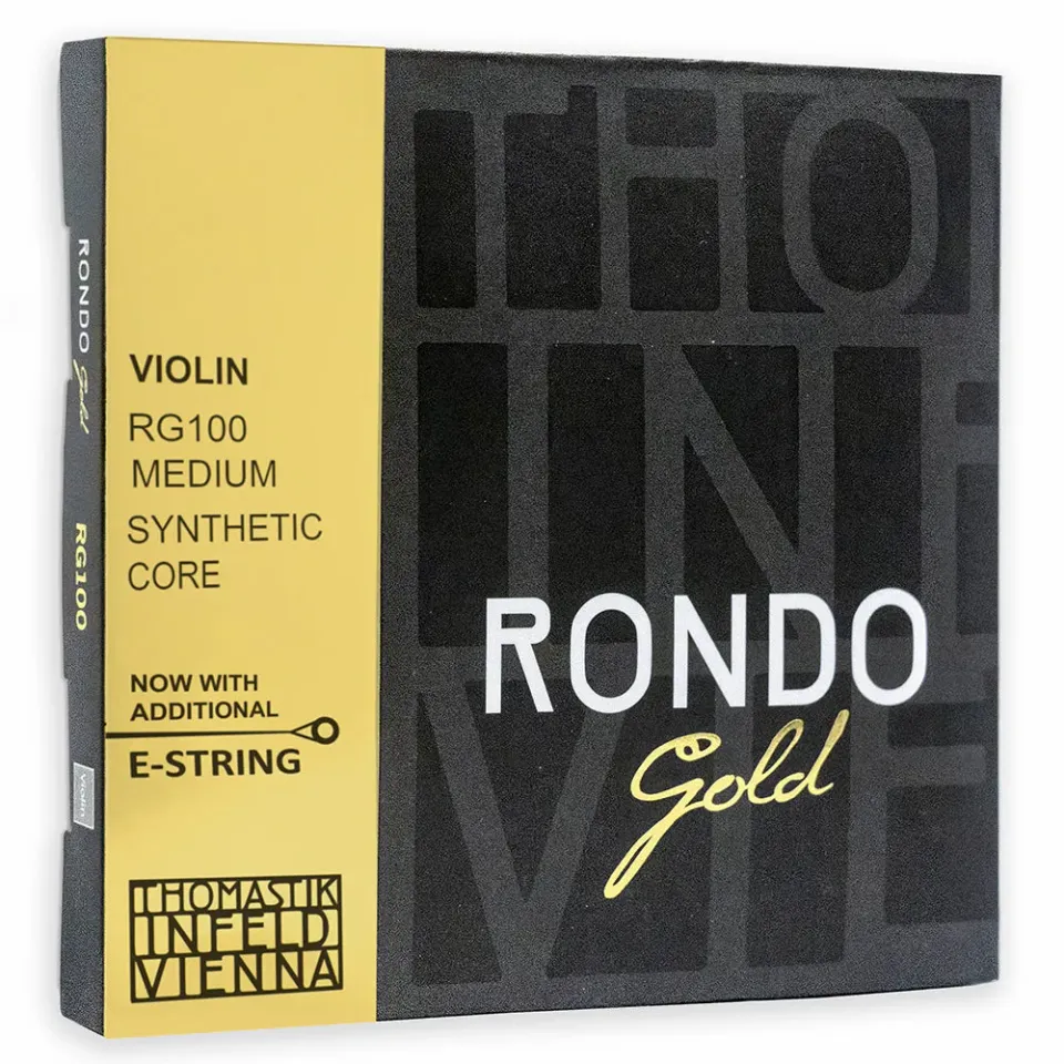 Thomastik Rondo Gold Violin Saitensatz 4/4 Medium warm