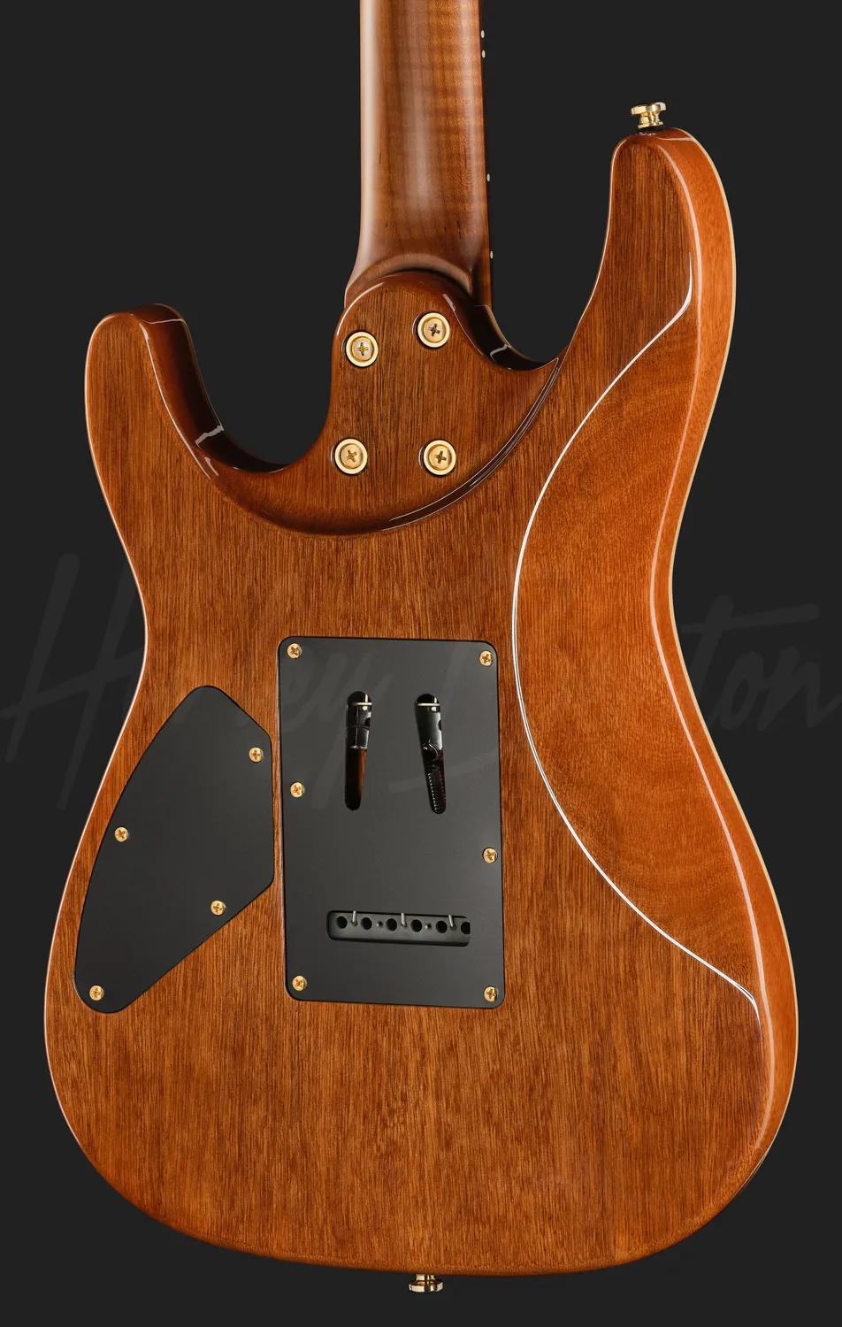 Harley Benton Fusion-IV HSS RW E-Gitarre Purple Metallic