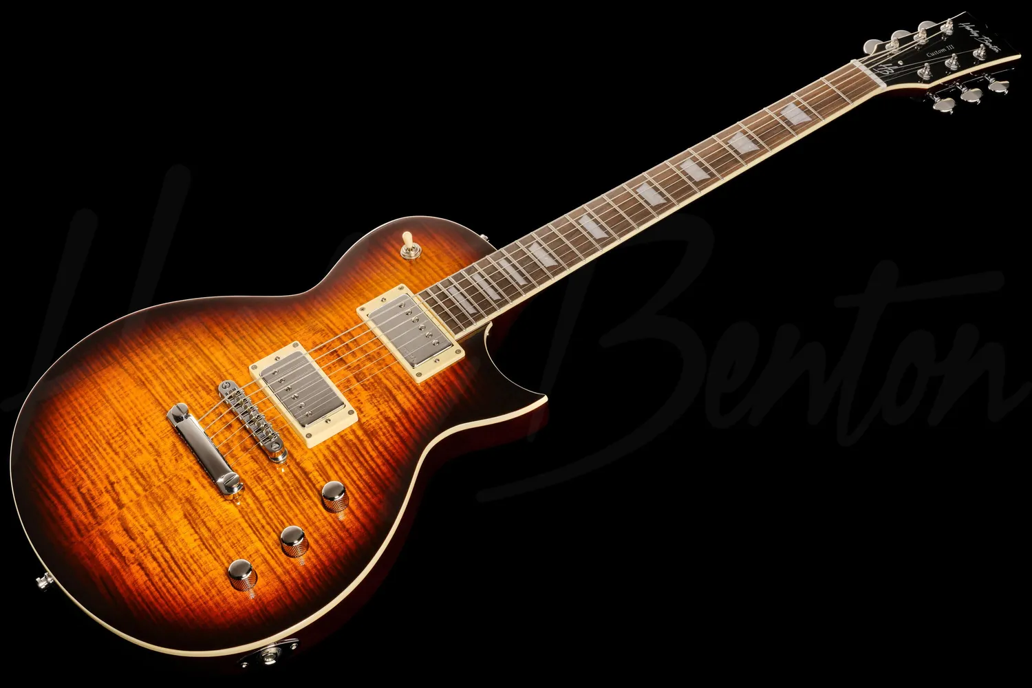 Harley Benton SC-Custom III Desert Burst E-Gitarre Humbucker