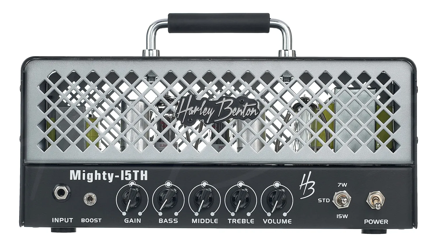 Harley Benton Mighty-15TH Röhrenverstärker Topteil 15 Watt