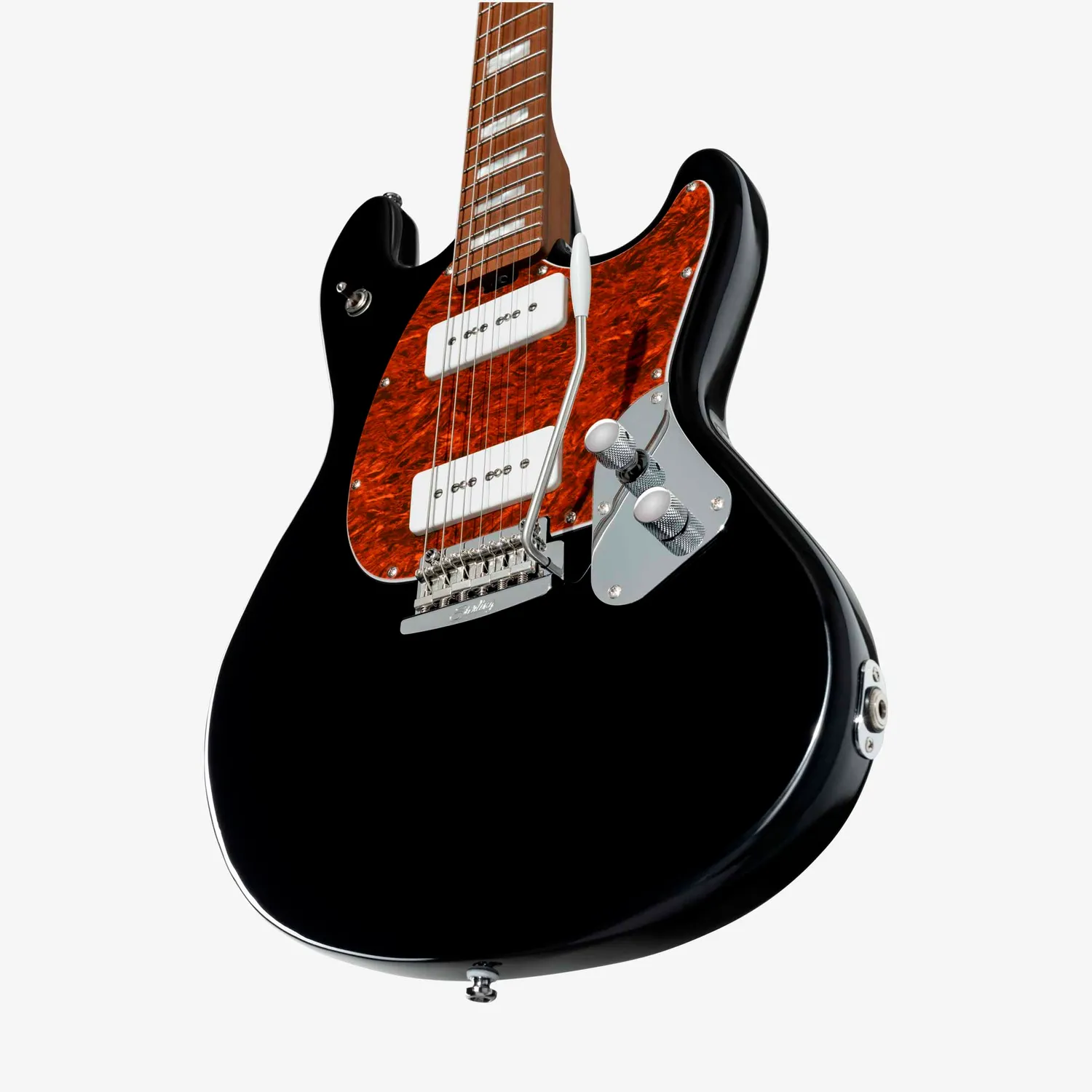 Sterling Standard Series StingRay Plus E-Gitarre Black P90