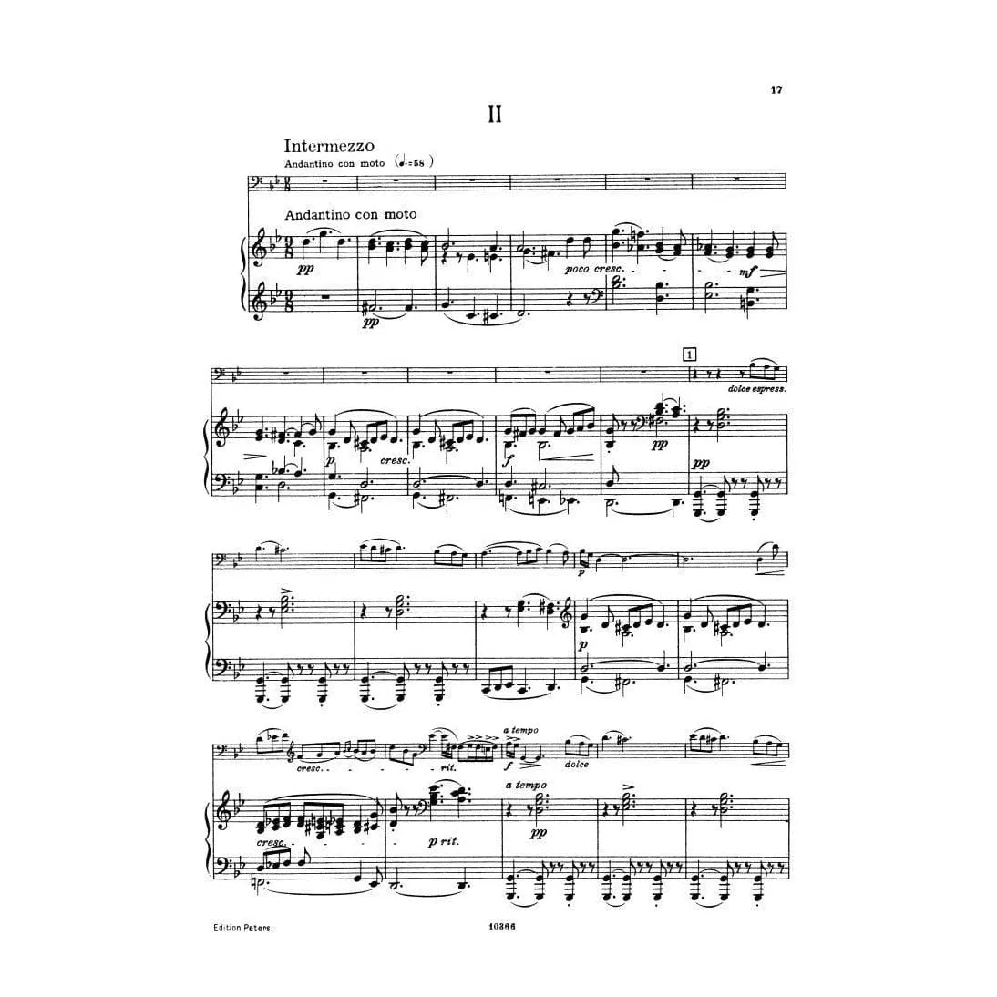 Lalo Cellokonzert d-moll Noten Cello Klavier Peters Klengel