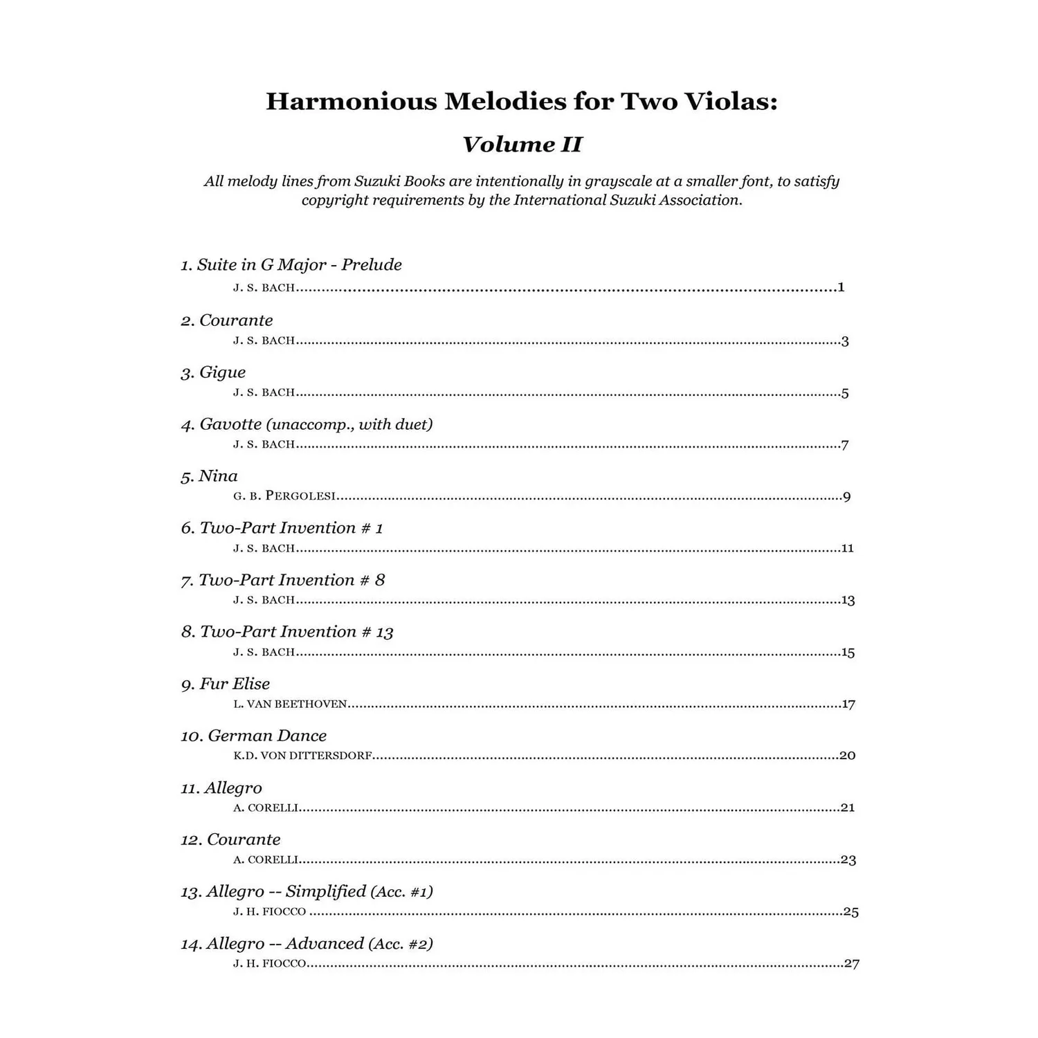 Shar Music Yasuda Harmonious Melodies Vol.2 Noten Download