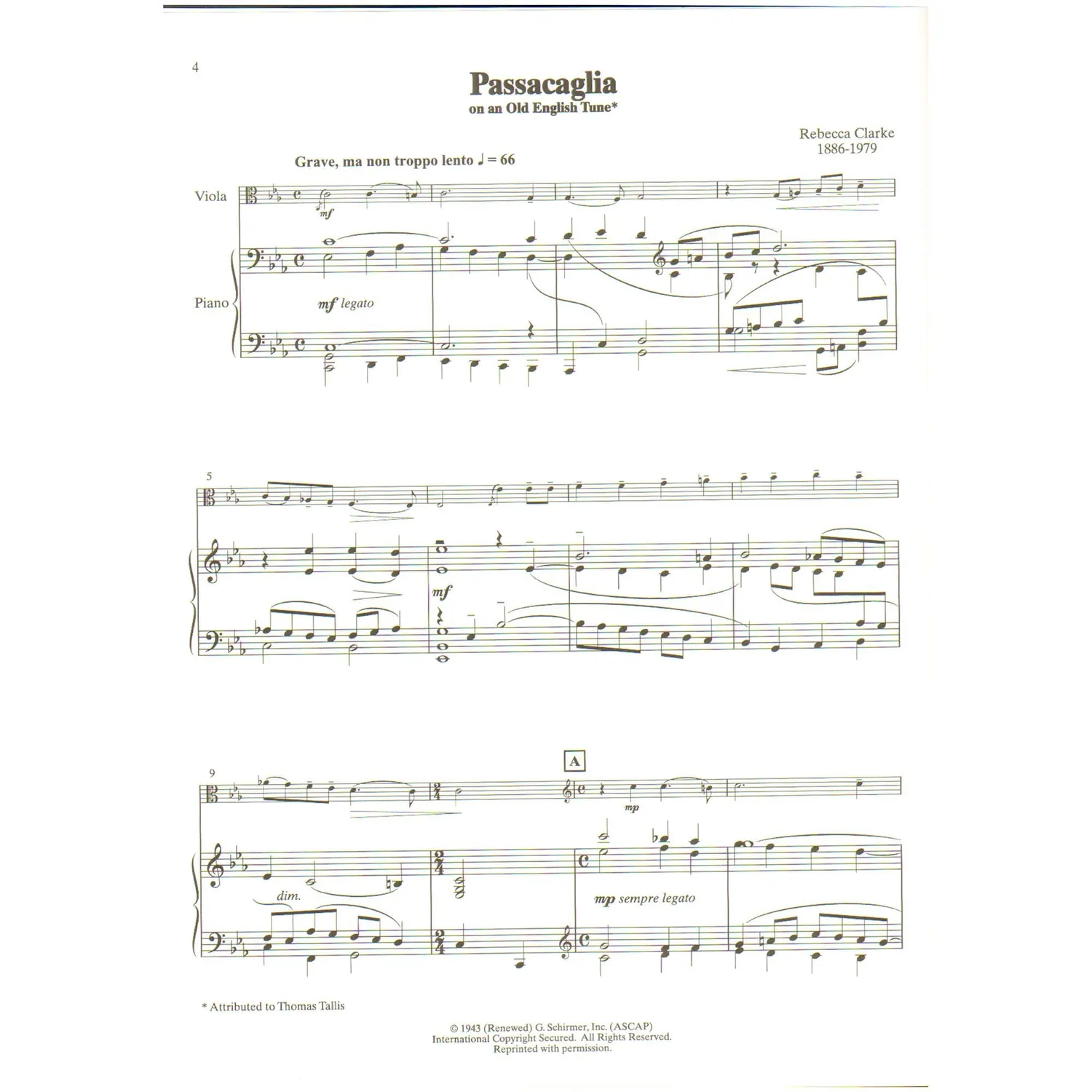 Barber Solos for Young Violists Vol. 5 Bratschenoten mit Klavier