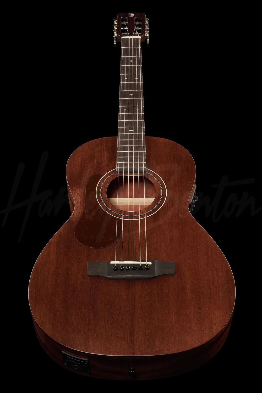 Harley Benton Custom Line CLP-15ME LH Parlour-Gitarre Mahagoni