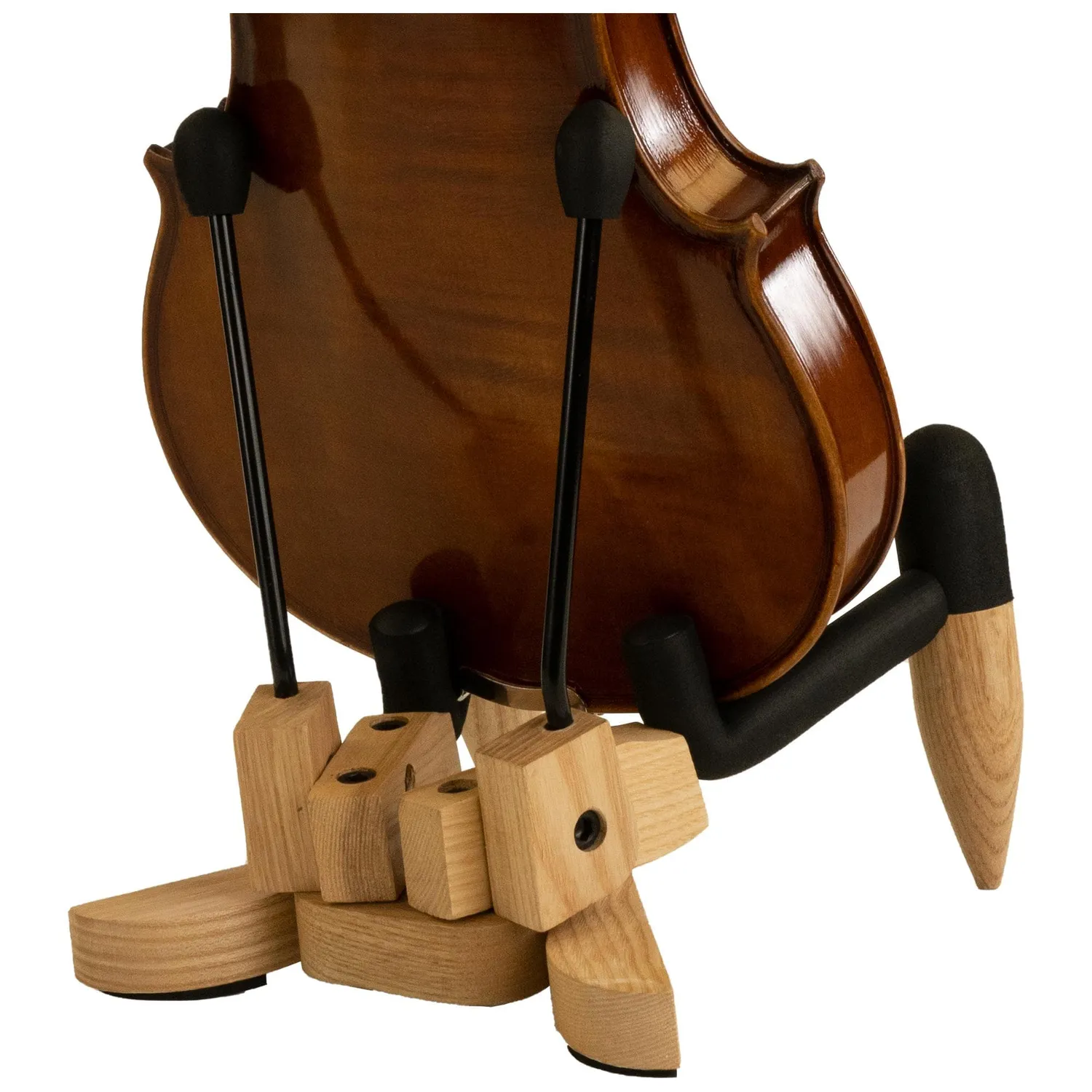 Shar Violin Stand Collapsible Geigenständer Holz klappbar