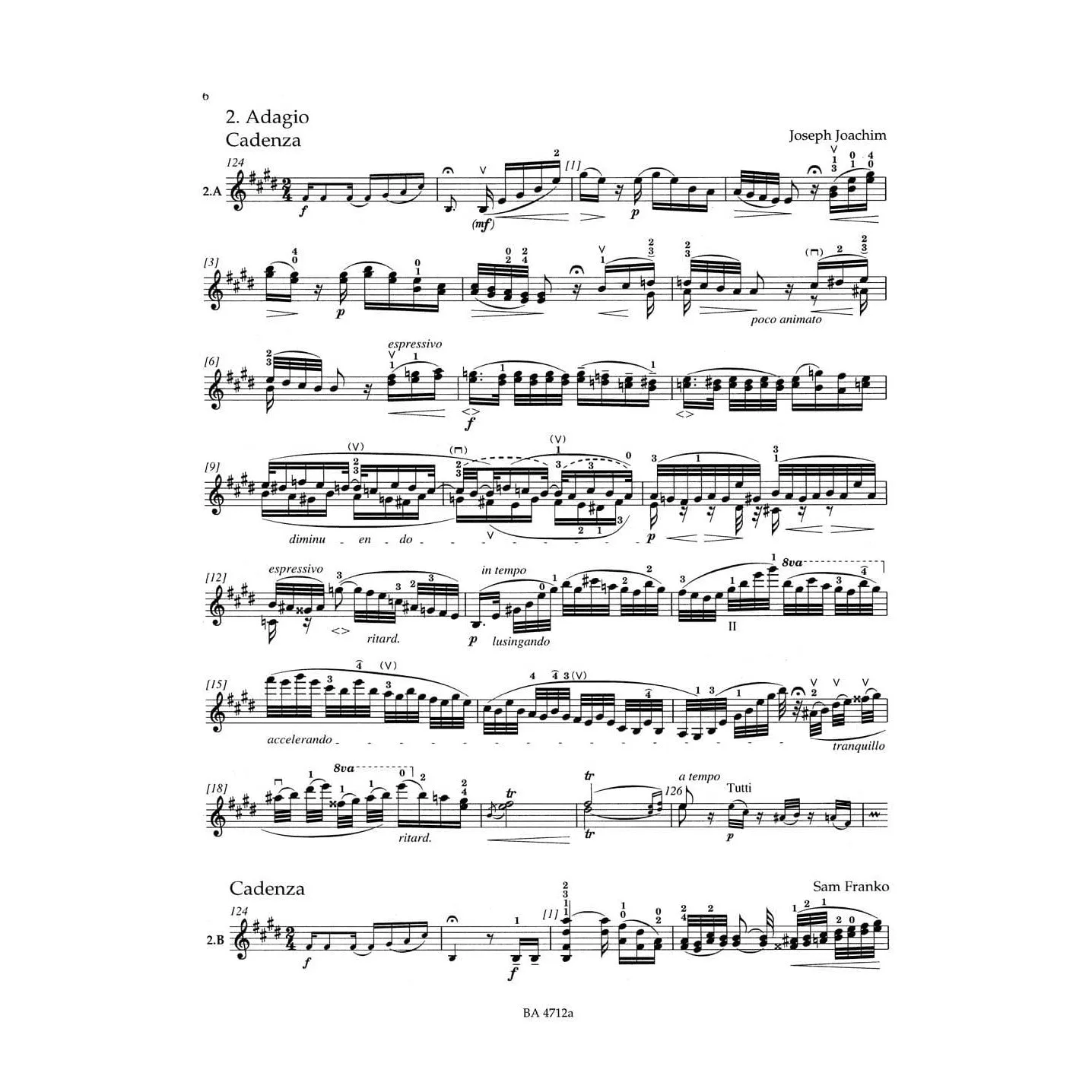 Bärenreiter Mozart Konzert Nr. 5 K 219 Violine Klavier