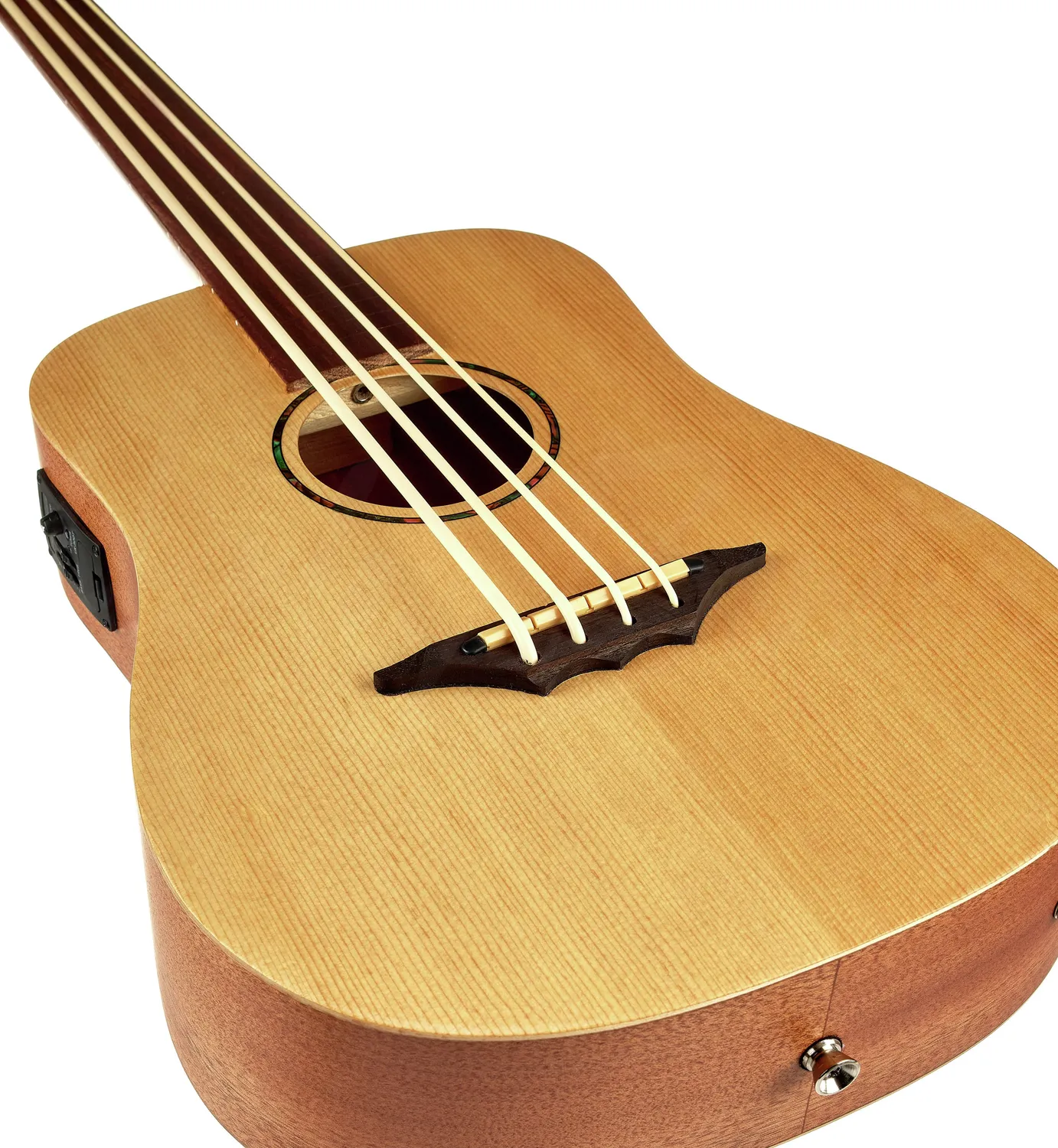 Harley Benton Standard Kahuna CLU-Bass FL Akustikbass Fretless
