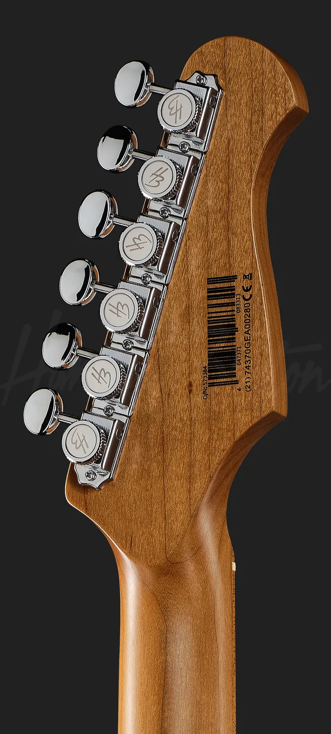 Harley Benton ST-Modern HSS E-Gitarre Links Shell Pink