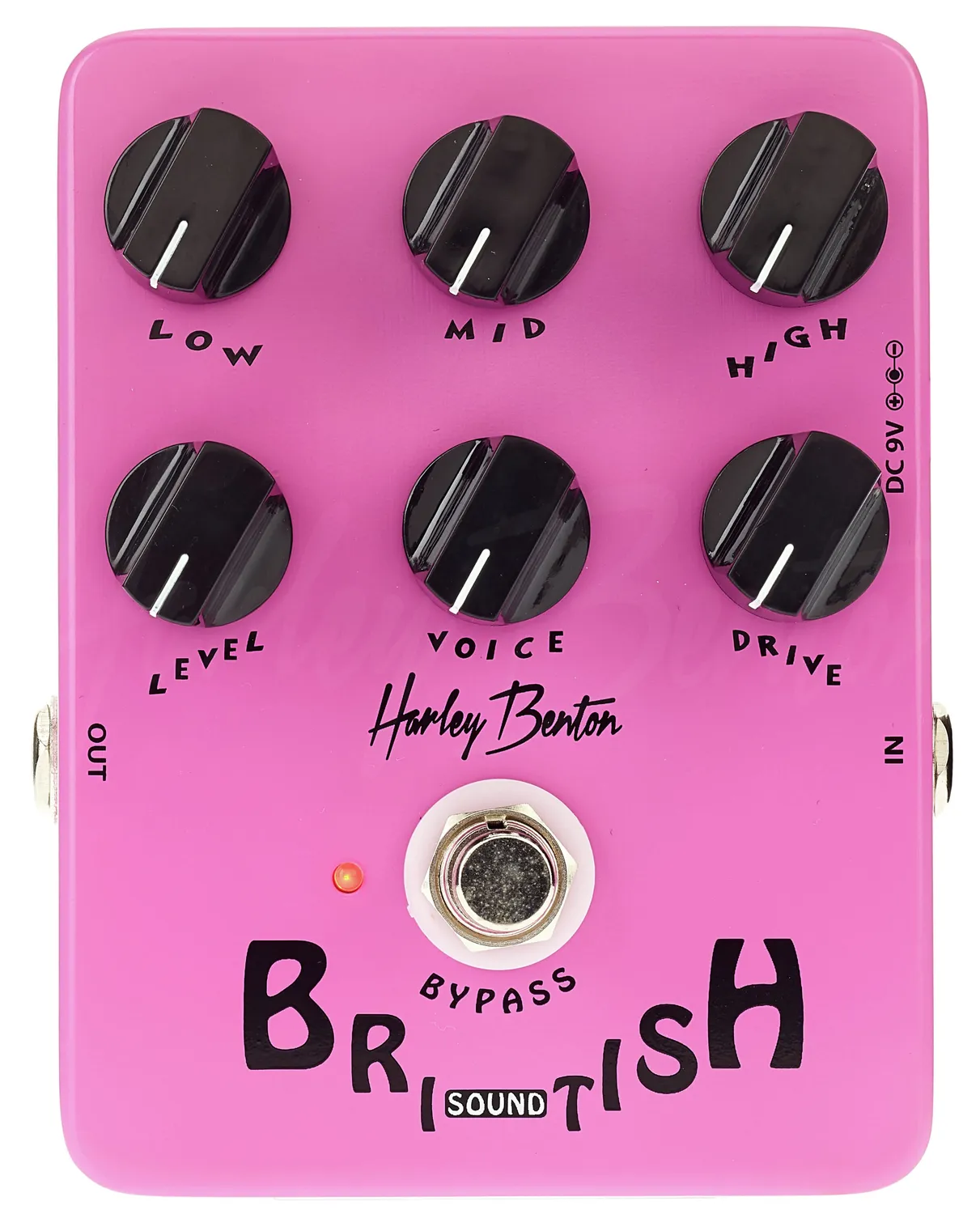 Harley Benton TrueTone British Effektpedal Overdrive britisch