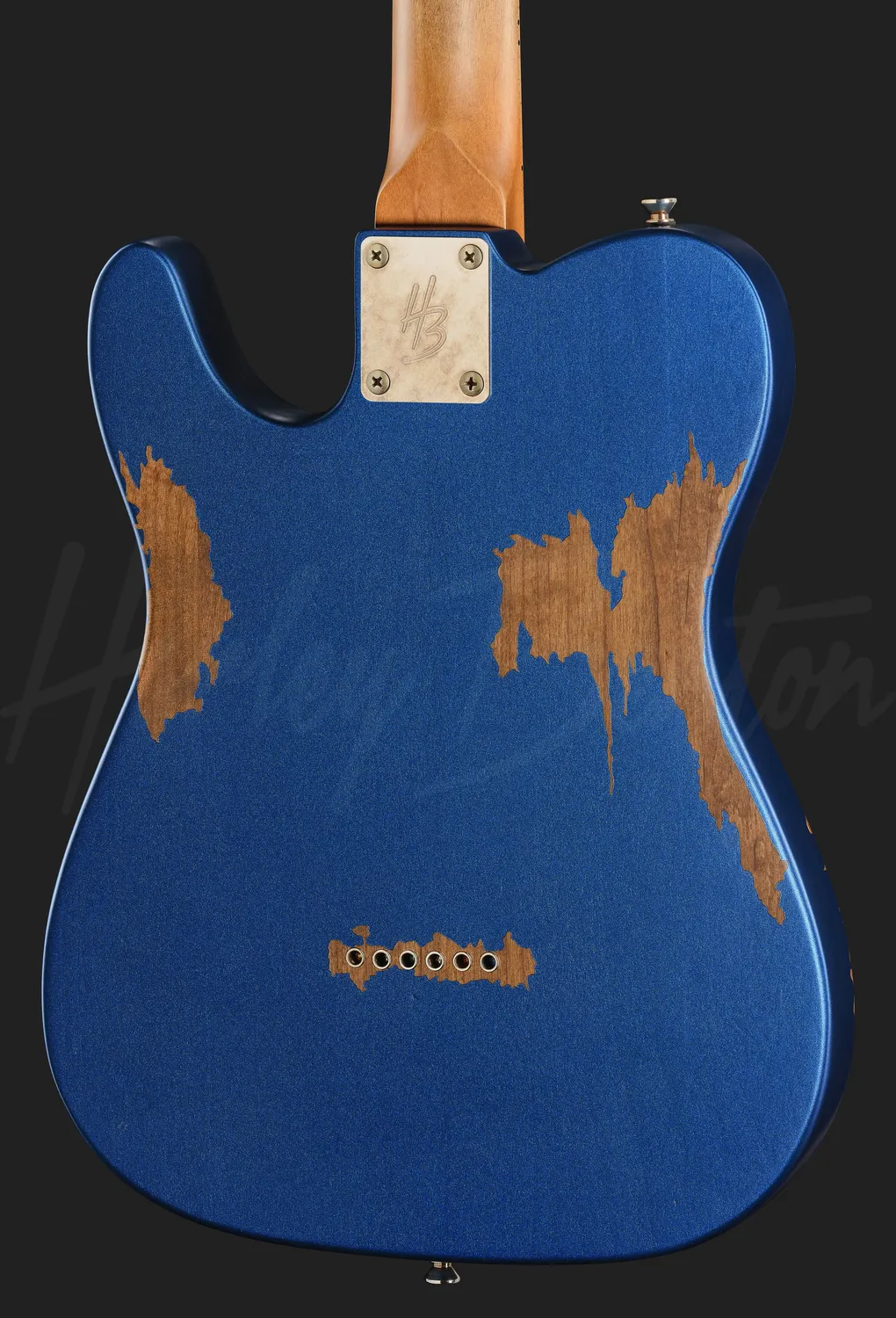 Harley Benton Classic Series TE-62HA MN LPB E-Gitarre Blau