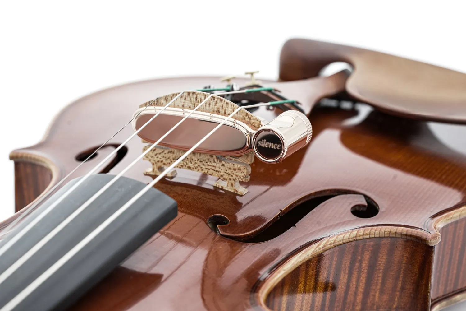 Comosono Silent Übungsdämpfer Violine Gold