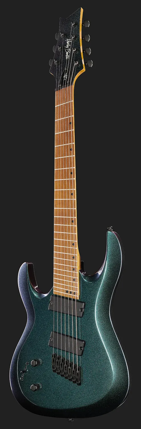 Harley Benton R-457FFB LH E-Gitarre 7-saitig Fanned