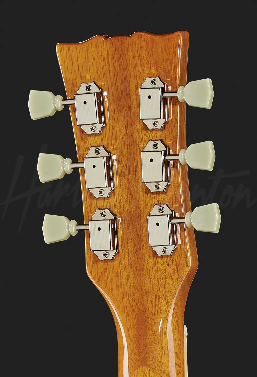 Harley Benton SC-450Plus LH E-Gitarre Lemon Drop aktiv