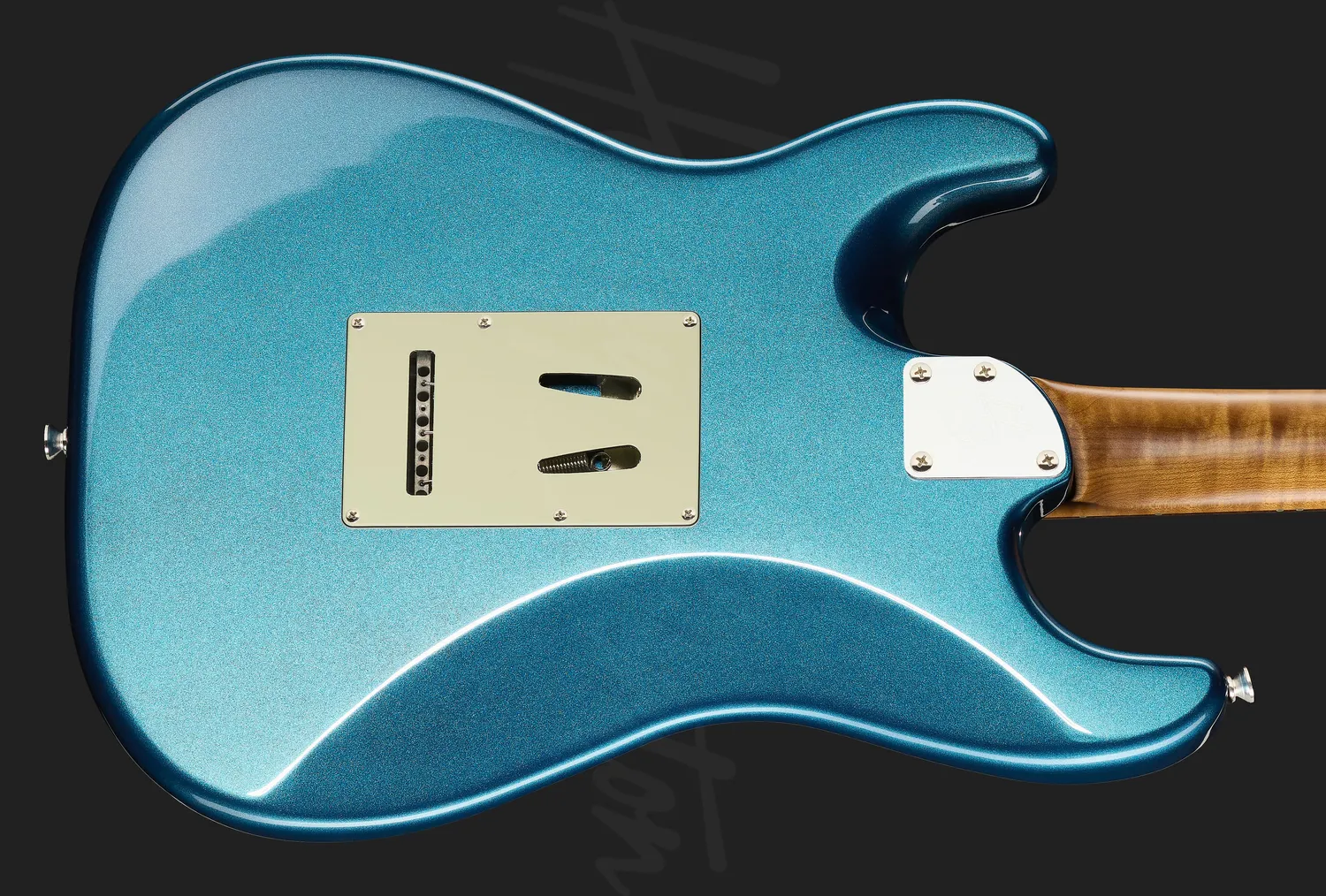 Harley Benton Deluxe ST-Modern Plus HSS E-Gitarre Lake Placid Blue Erle