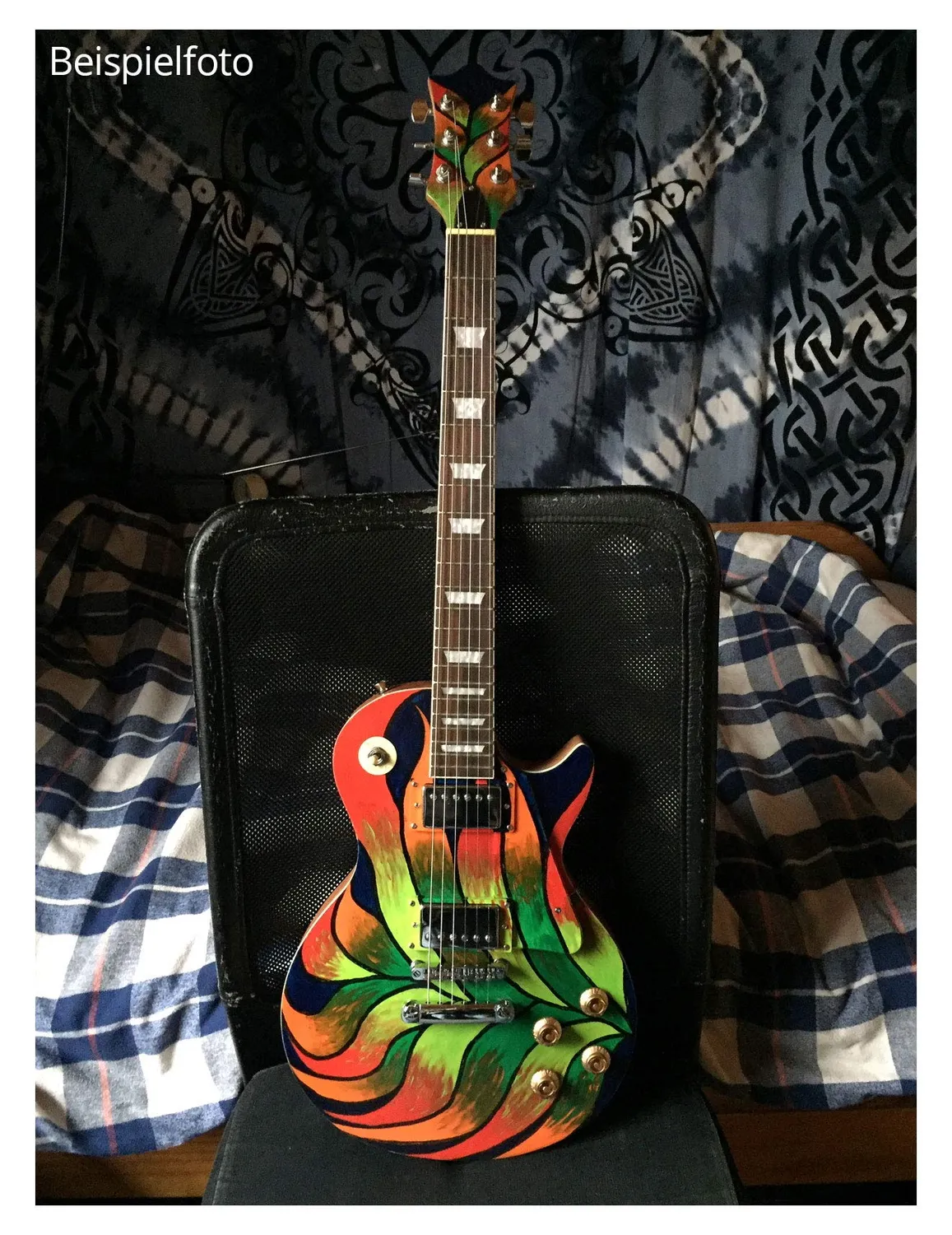 Rocktile Single Cut E-Gitarren-Bausatz Mahagoni Humbucker