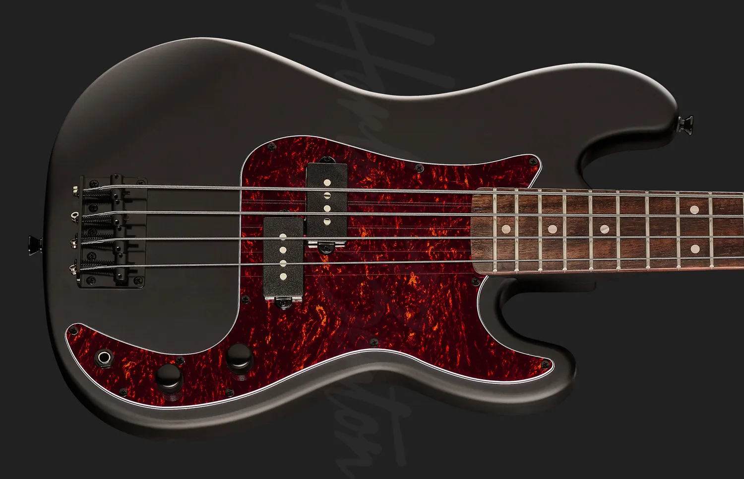 Harley Benton PB-Shorty SBK Shortscale E-Bass 76,2 cm