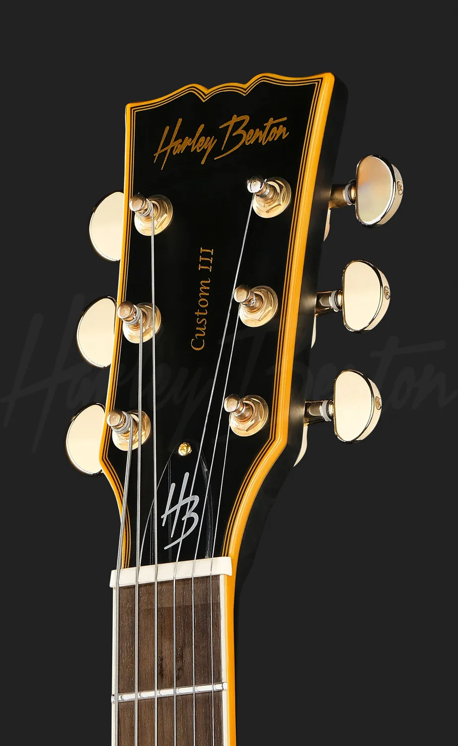 Harley Benton SC-Custom III Active E-Gitarre Vintage Black