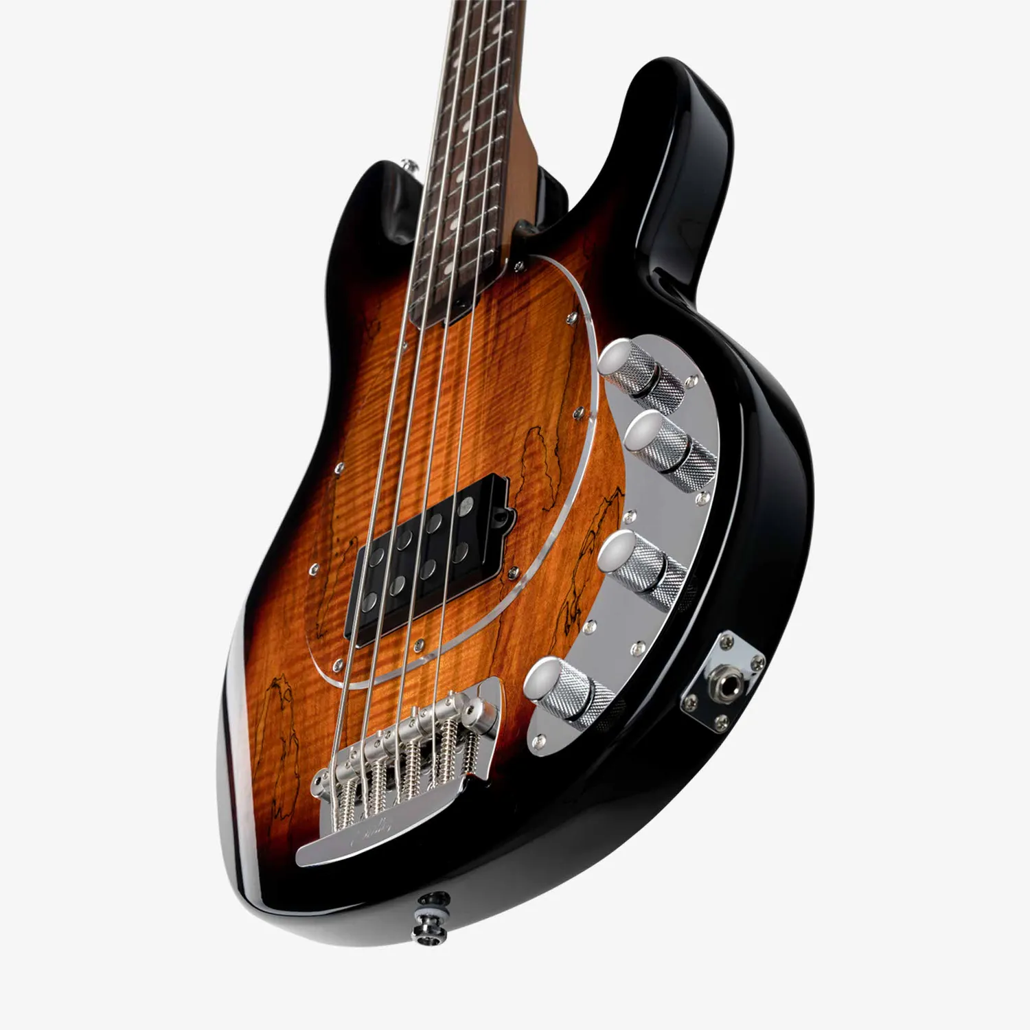 Sterling StingRay RAY34 Maple Top E-Bass 3 Tone Sunburst