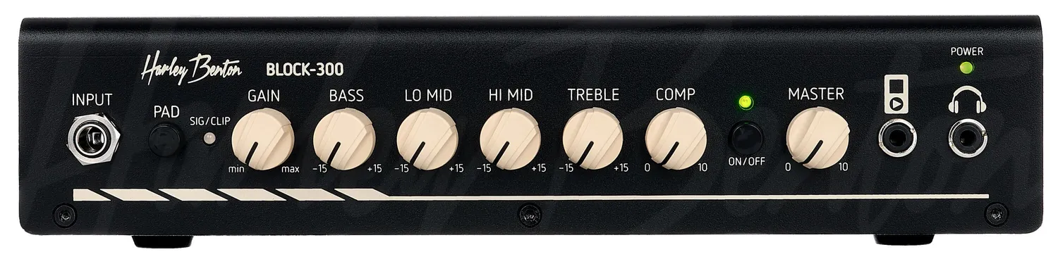 Harley Benton BLOCK-300 Bass-Topteil 300 Watt Class-D