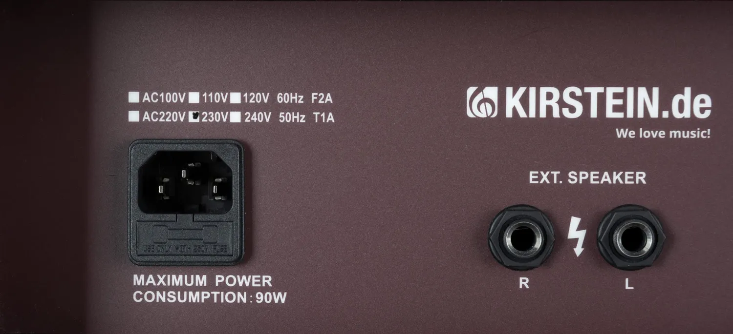 Rocktile AA-60 Eric Akustikverstärker 60W braun 2-Kanal