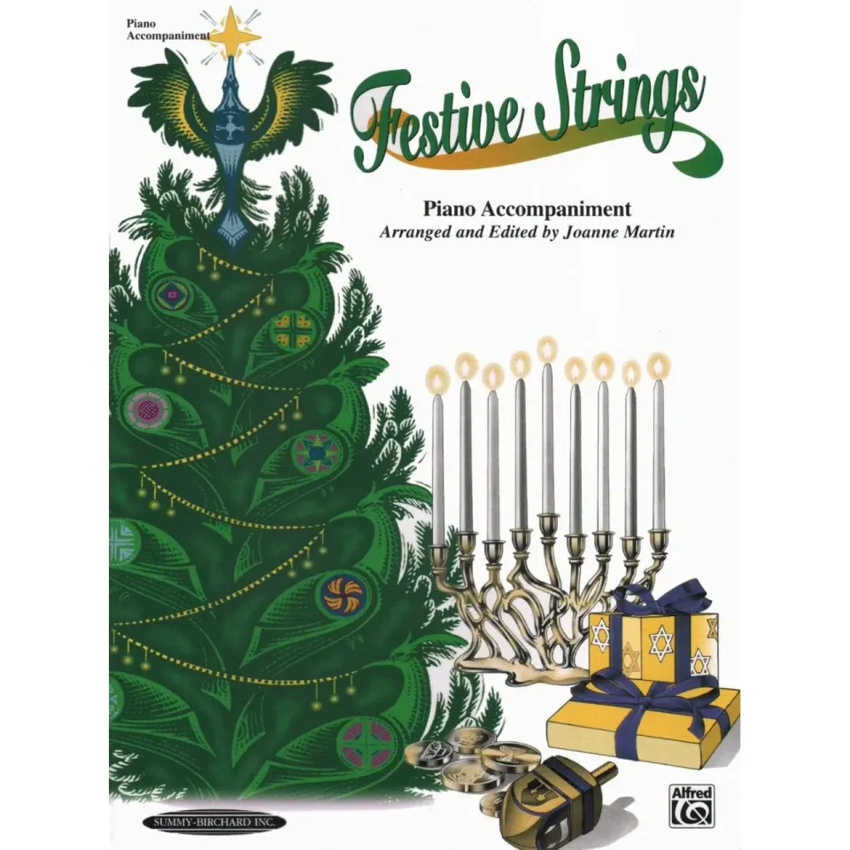 Shar Music Martin Festive Strings Noten Klavierbegleitung Weihnachten