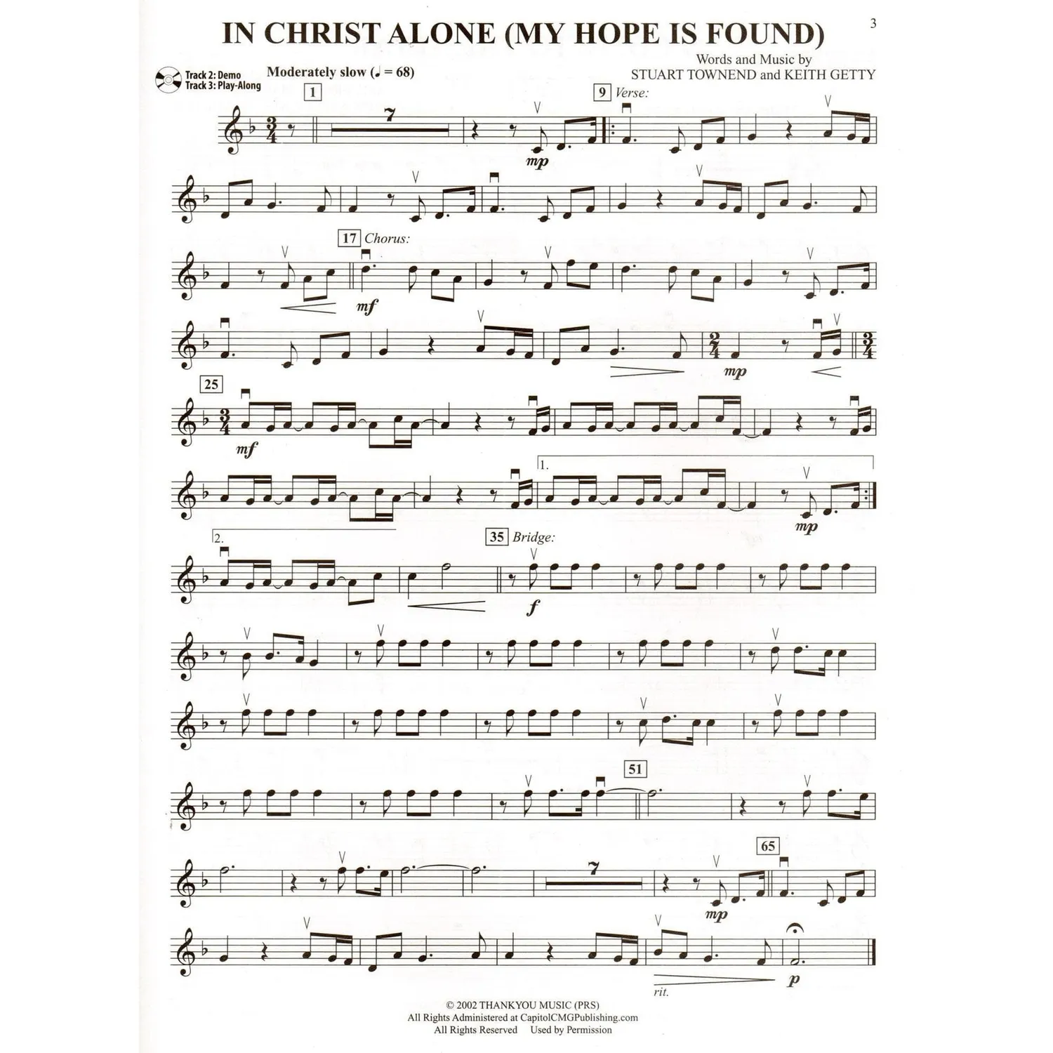 Alfred Top Christian Hits Violinsolo Noten mit Playback