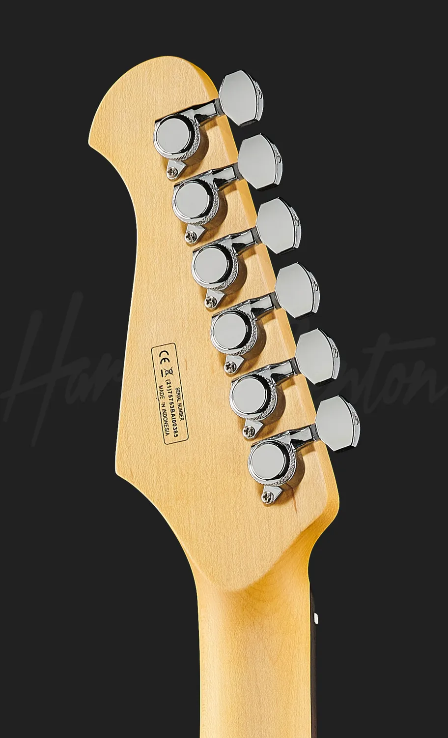 Harley Benton Progressive Fusion-III HH EB BK E-Gitarre schwarz