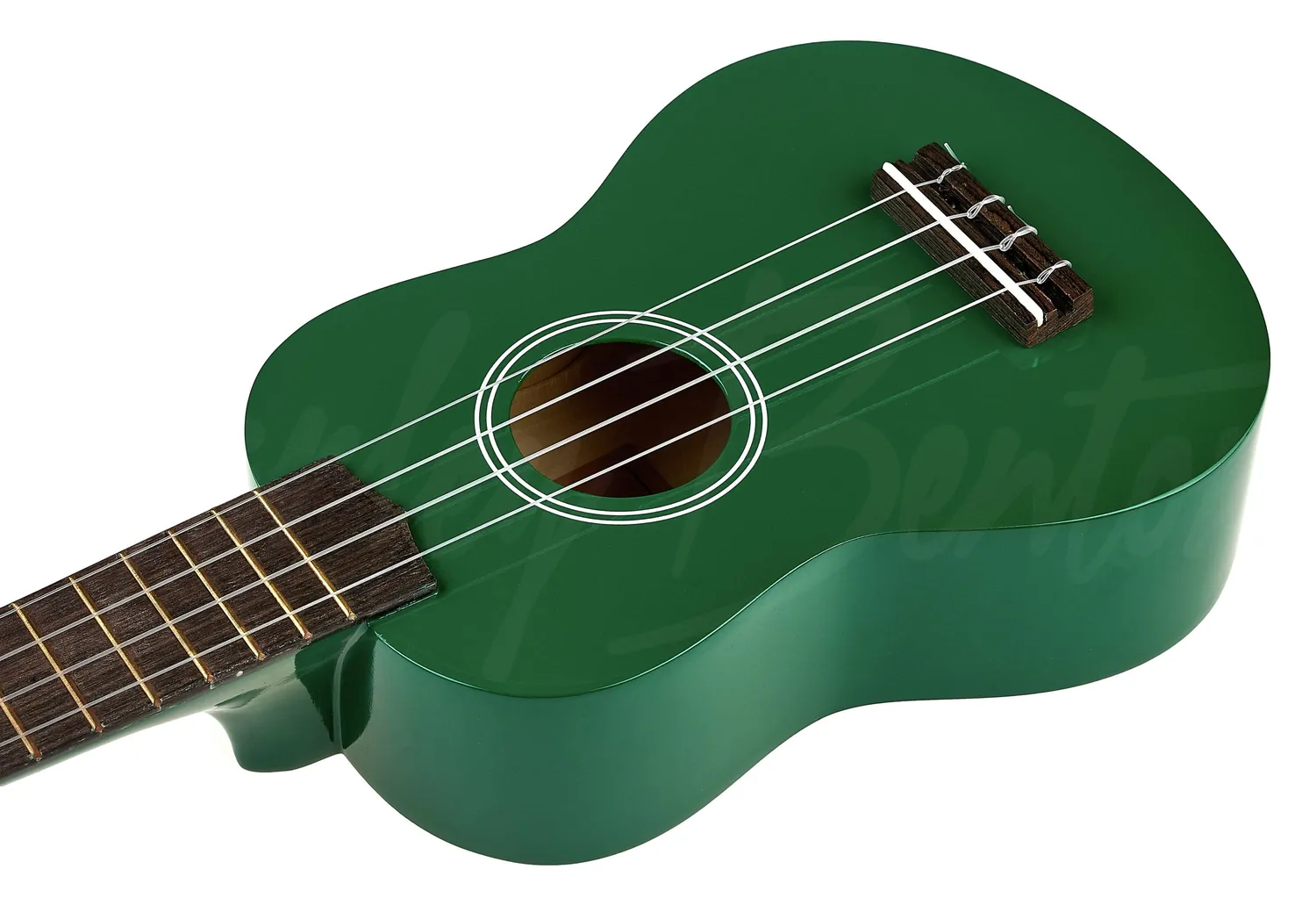 Harley Benton HBUK12 Soprano Ukulele Grün Laminat