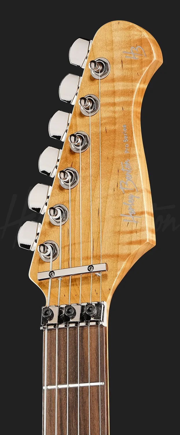 Harley Benton ST-80FR HH ESB E-Gitarre Emerald Sparkle Floyd