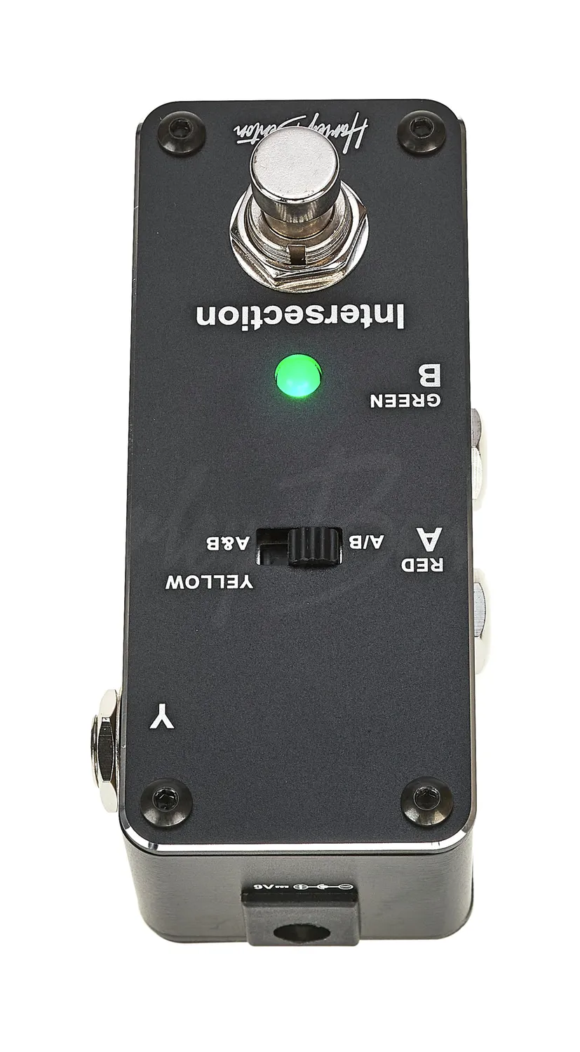 Harley Benton Standard MiniStomp Intersection ABY-Switcher Pedal