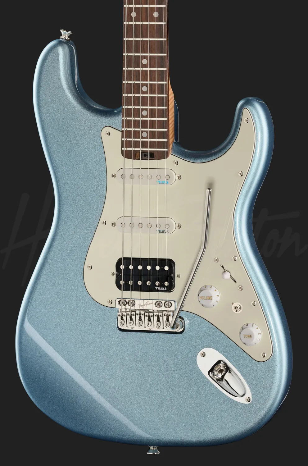 Harley Benton ST-Modern Carlos Asensio E-Gitarre IBM